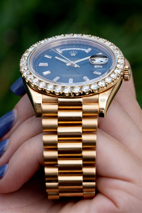 global replica rolex super presidential diamond|rolex presidential with diamond bezel.